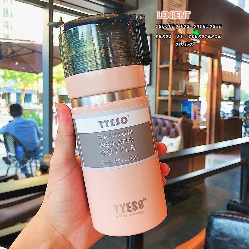 New Design Double Wall Stainless Steel Water Bottle Vacuum Insulated Food Grade Thermos Flask