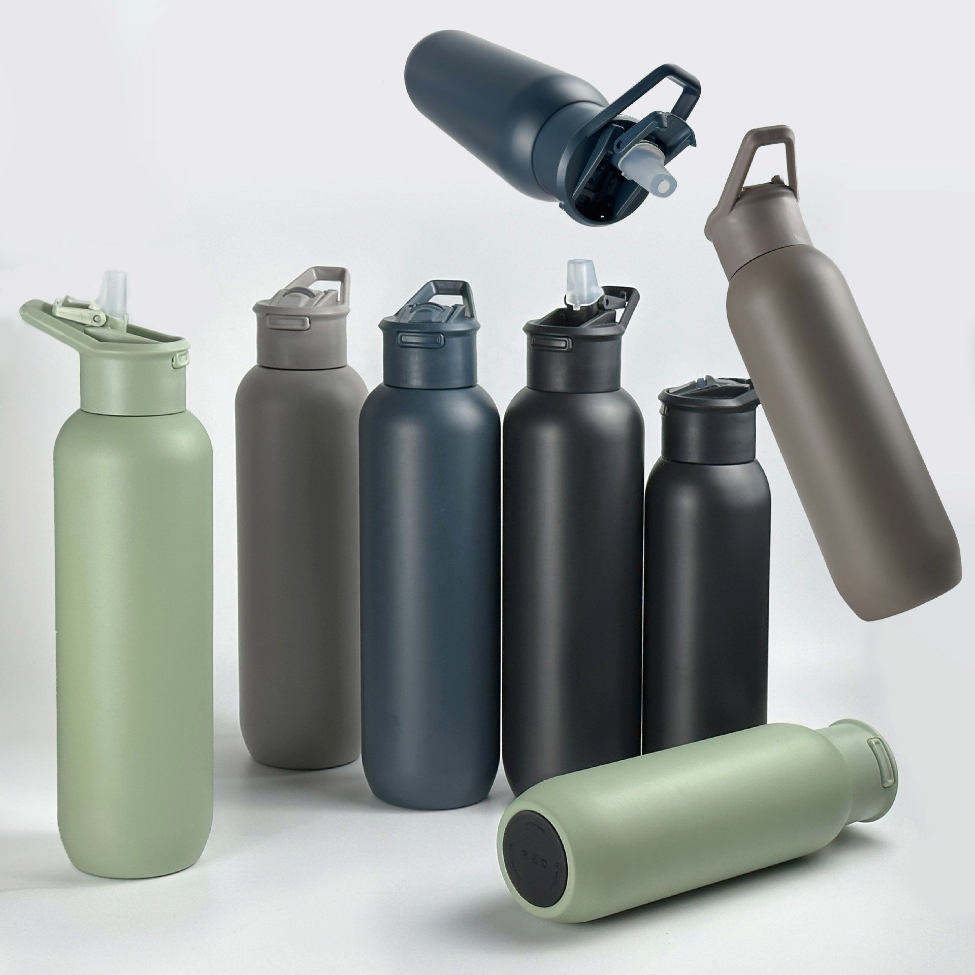 Beauchy New Product Ideas 2024 Insulated Vacuum Flasks 18oz Sport Gym Vacuum Flask 32oz Sports Water Bottle With Straw