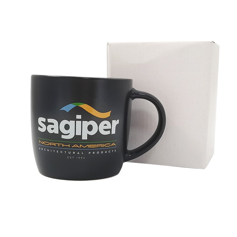 ModernQiu Custom Wholesale Ceramic Coffee Mug Minimalist Design Eco-Friendly Sublimation Milk Mug Promotion