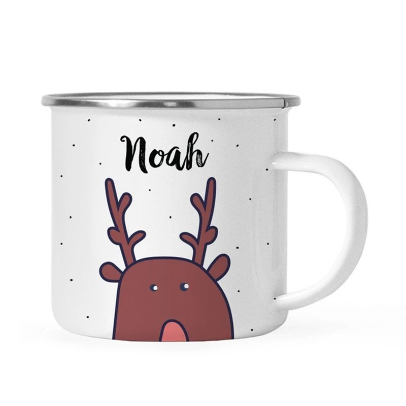 18oz OEM logo food safety aureate golden gold rim edge fancy design enamel coffee stainless steel service cup mug for hotel