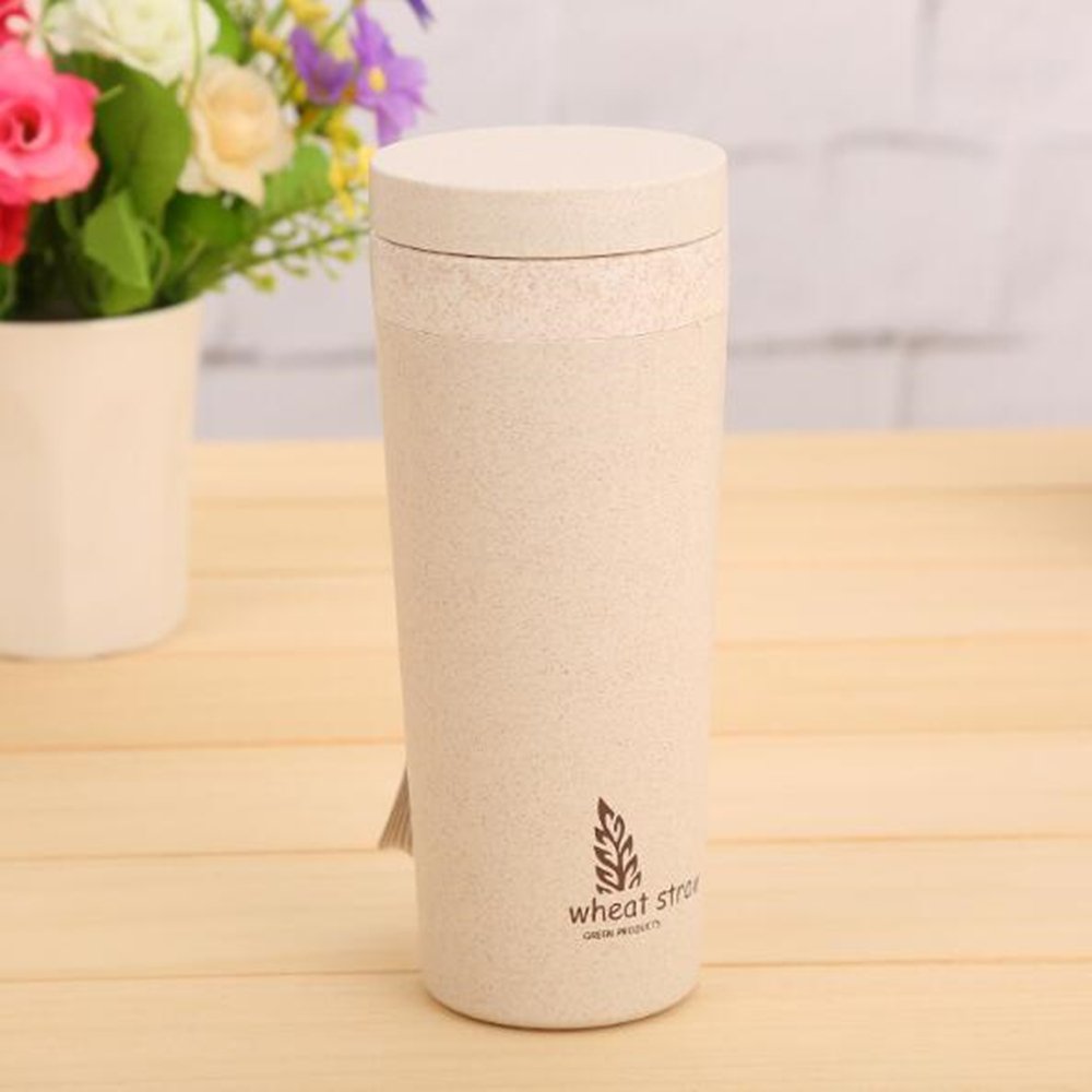 Wholesales Eco friendly Wheat Straw Water Bottles Biodegradable water bottle