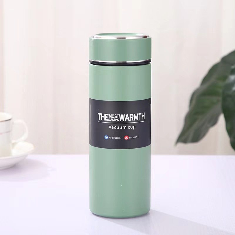 recommend insulated sport GYM water bottle custom metal cup stainless steel vacuum travel mug