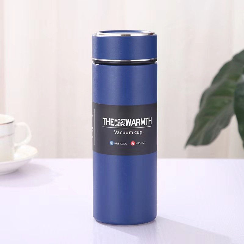 recommend insulated sport GYM water bottle custom metal cup stainless steel vacuum travel mug