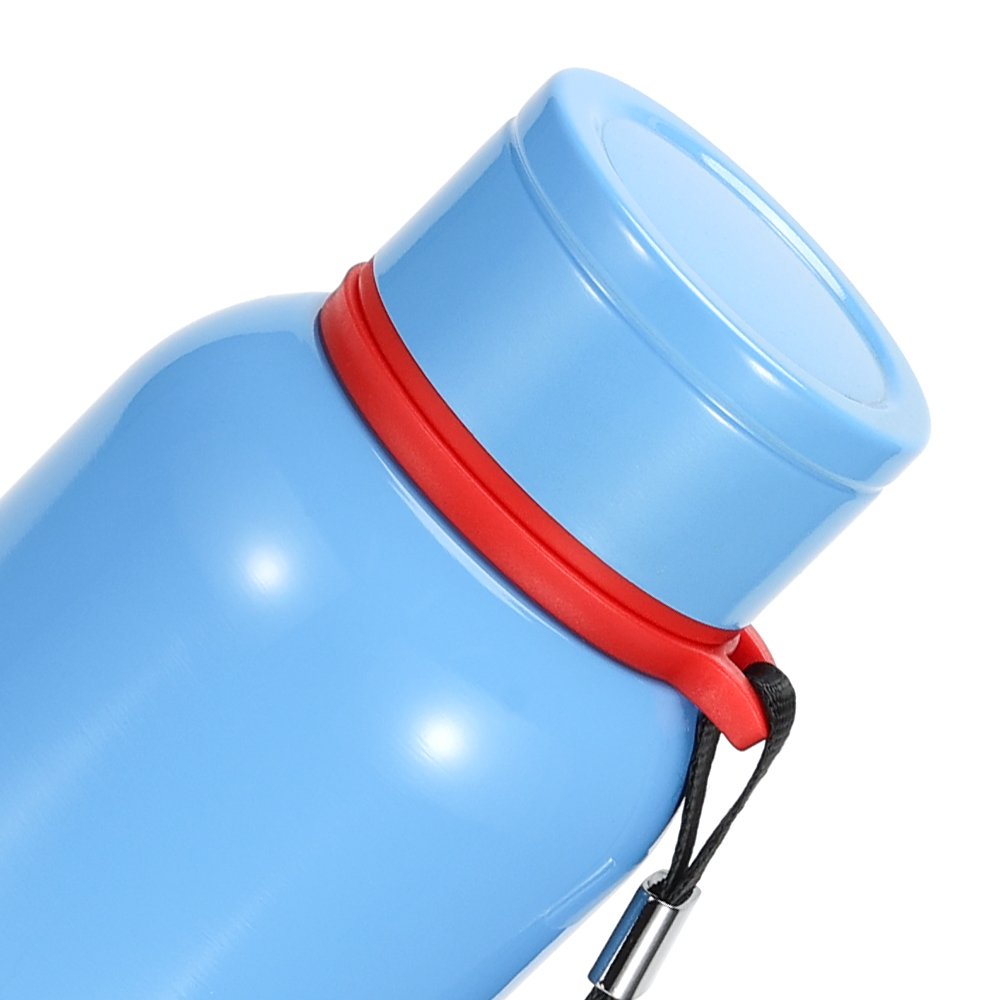 Wholesale Cheap Water Bottle 304 Stainless Steel Double Wall Vacuum Insulated Flask Sport Water Bottle with Rope