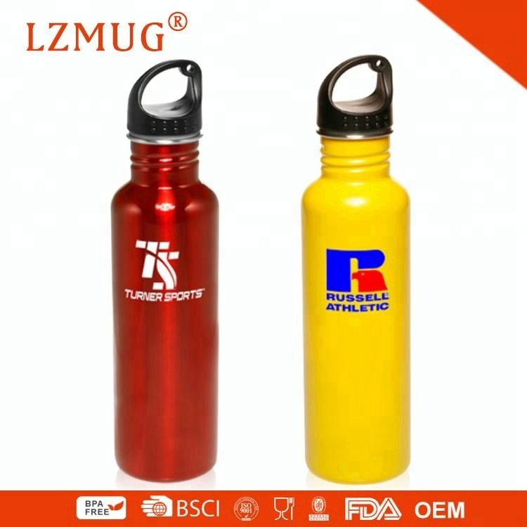 custom 304 stainless steel cool water bottle