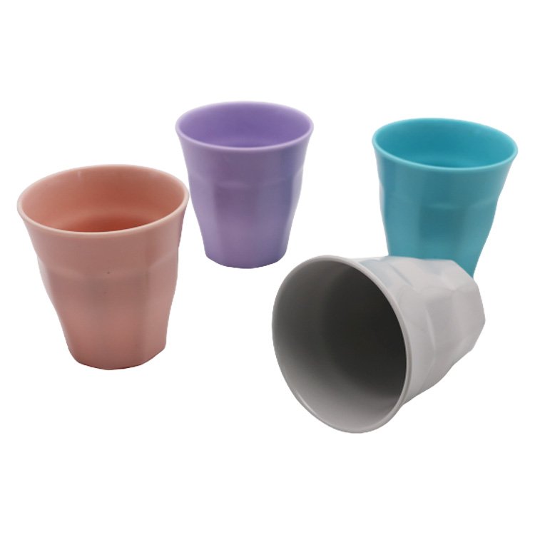 Factory directly multi cheap colored kids melamine mug custom cups plastic