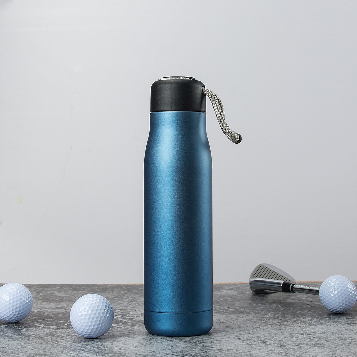 Professional Portable Reusable Gym Sport Vacuum Flasks Stainless Steel With Handle