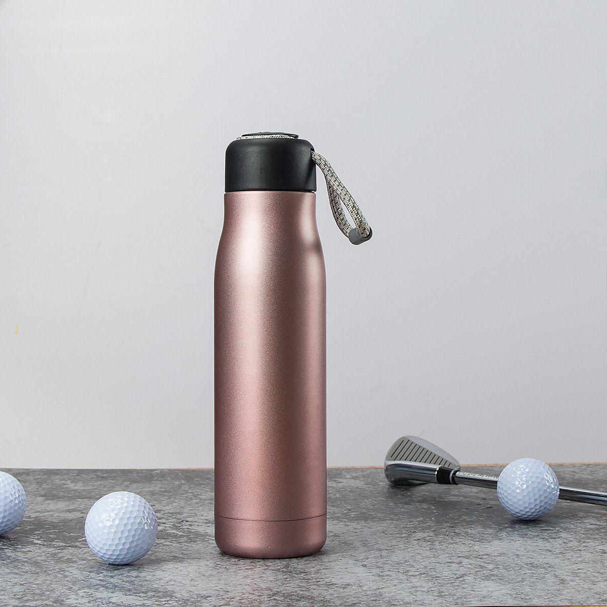 Professional Portable Reusable Gym Sport Vacuum Flasks Stainless Steel With Handle