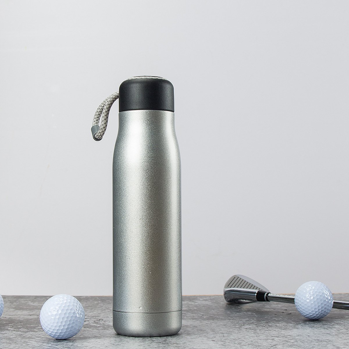 Professional Portable Reusable Gym Sport Vacuum Flasks Stainless Steel With Handle