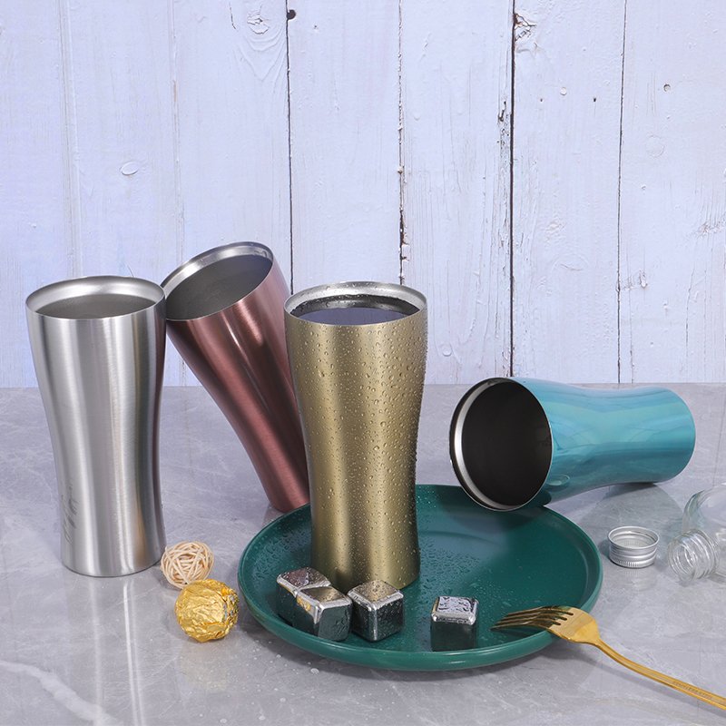Hot sale new double wall vacuum beer tumbler insulated stainless steel water bottle