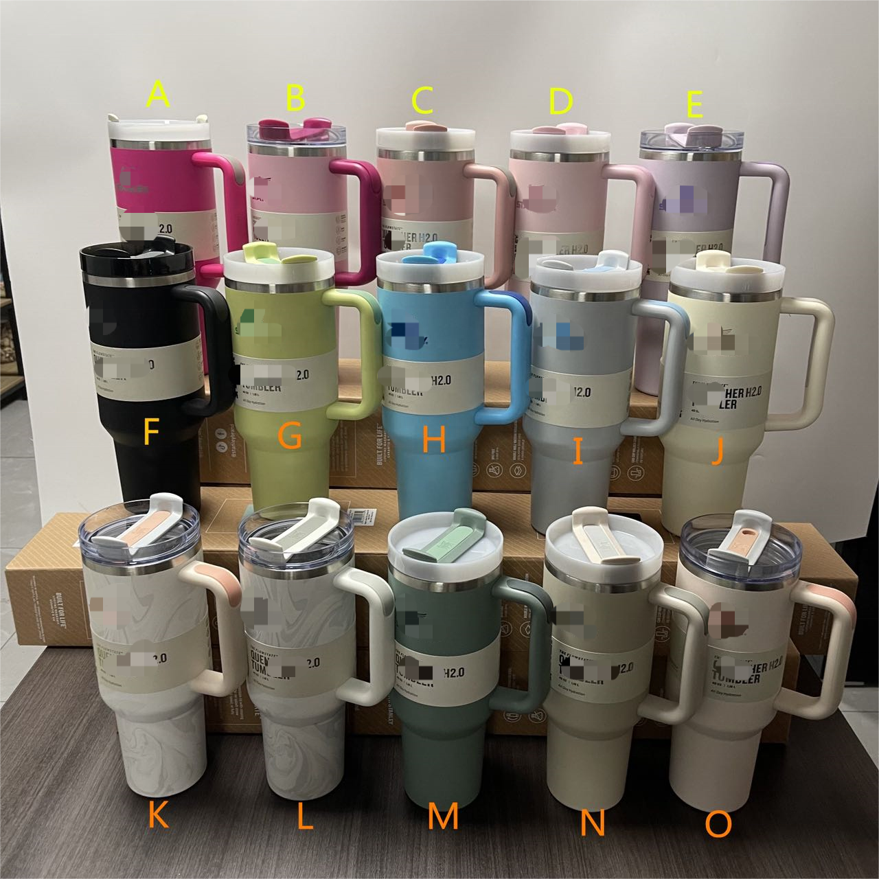 New Release Hot Selling 40oz Car Travel Mug Stainless Steel Tumbler Mug with Handle