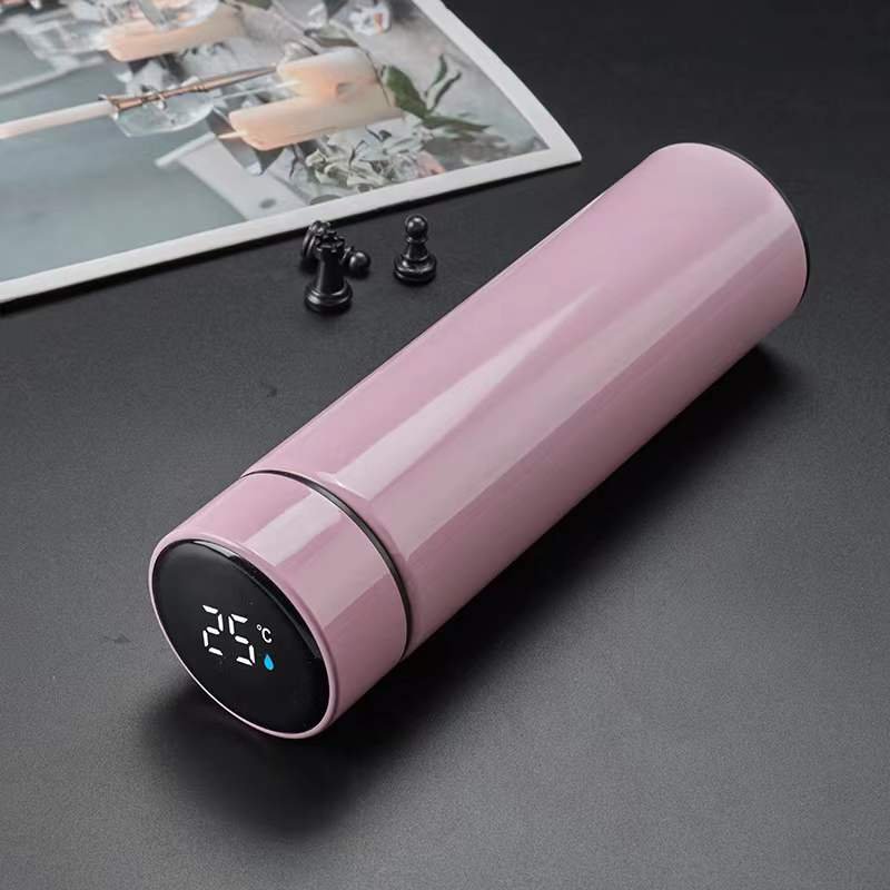 Perfect for Hot and Cold Drinks Vacuum Flasks Insulated Smart Water Bottle Minimalist Stainless Steel Vacuum Flasks & Thermoses