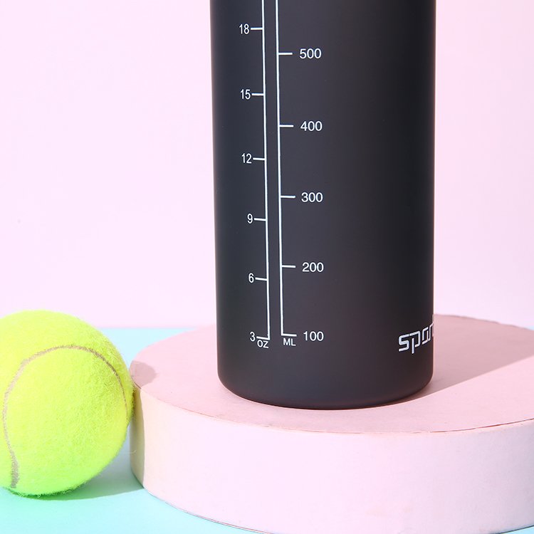 Custom printed logo plastic sports gym durable Leak-Proof Drinking Jug motivational sports water bottle