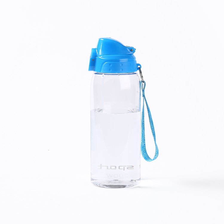 Custom printed logo plastic sports gym durable Leak-Proof Drinking Jug motivational sports water bottle