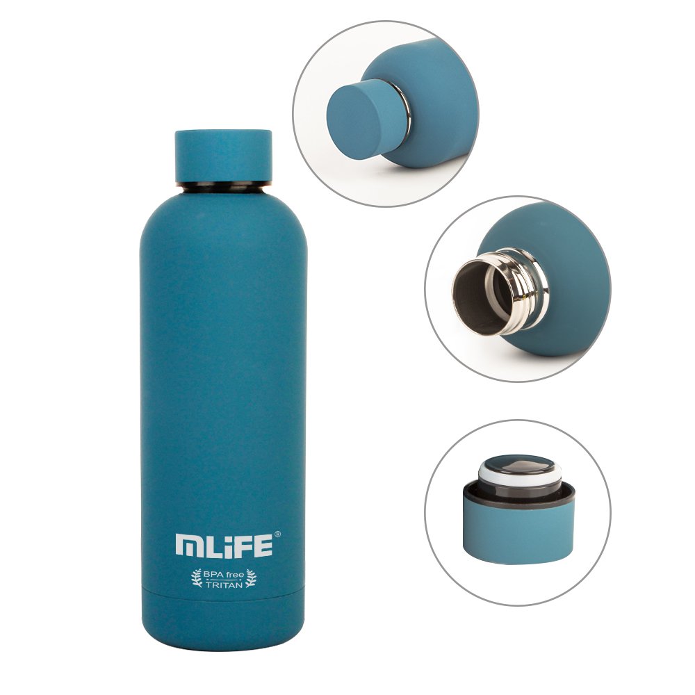 500ml 750ml Keep Cold Trinkflache Thermos Bottle Vacuum Flask Portable Double wall Insulated Stainless Steel Sports Water Bottle