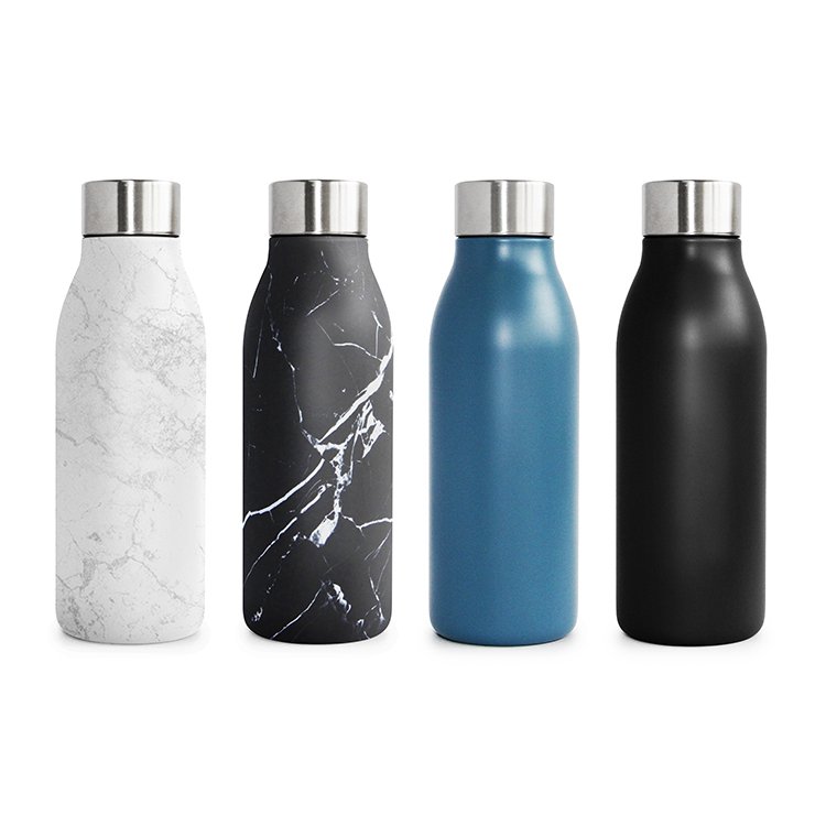 500ml/600mlHot Cold Matte Stainless Steel Doule Wall vacuum Mug Sports Water Bottle Flask Vacuum Water Bottle
