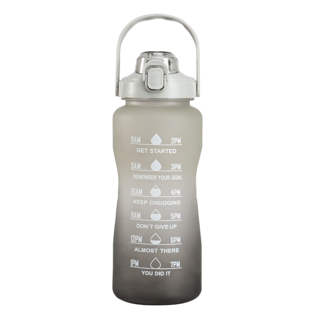 64 Oz Half Gallon Botella De Agua Motivacional 3 In 1Set Motivational Water Bottles Set 3 In 1 Water Bottle