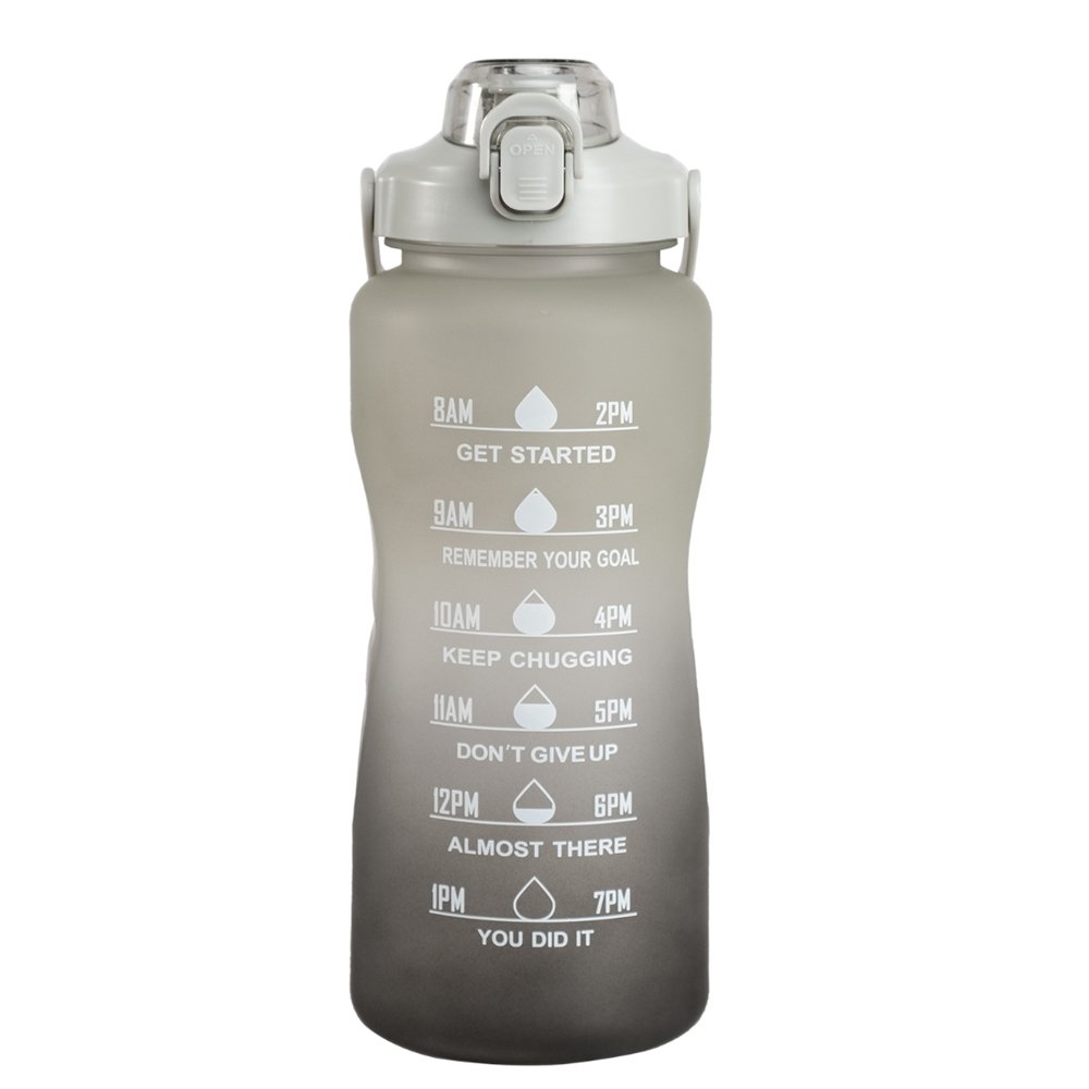 64 Oz Half Gallon Botella De Agua Motivacional 3 In 1Set Motivational Water Bottles Set 3 In 1 Water Bottle