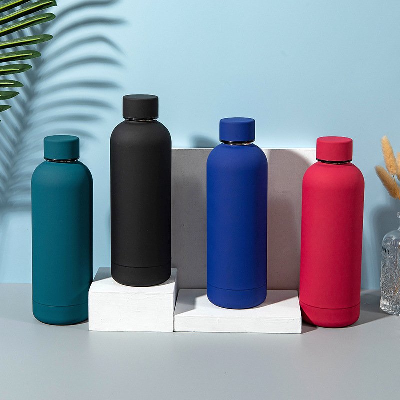 Sport Water Bottle Wholesale Price Small Mouth Stainless Steel 350ml 500ml 750ml Travel Vacuum Flasks & Thermoses American Style