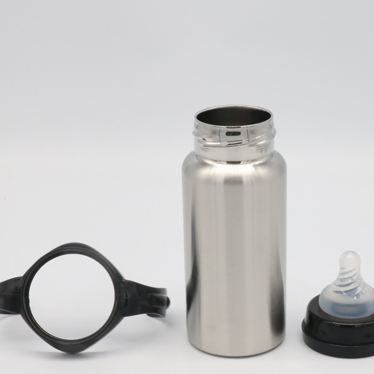 Eco-friendly 8oz Baby Warmer Vacuum Bottle Stainless Steel Thermos Baby Feeding Supplies With Straw Lid Baby Water Bottle