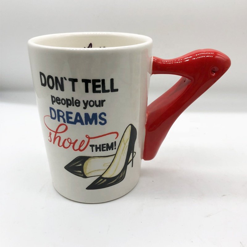 axe Novelty Ceramic Coffee Mug, Decorative 3D Shaped Design Tea Mug Drinkware Cup