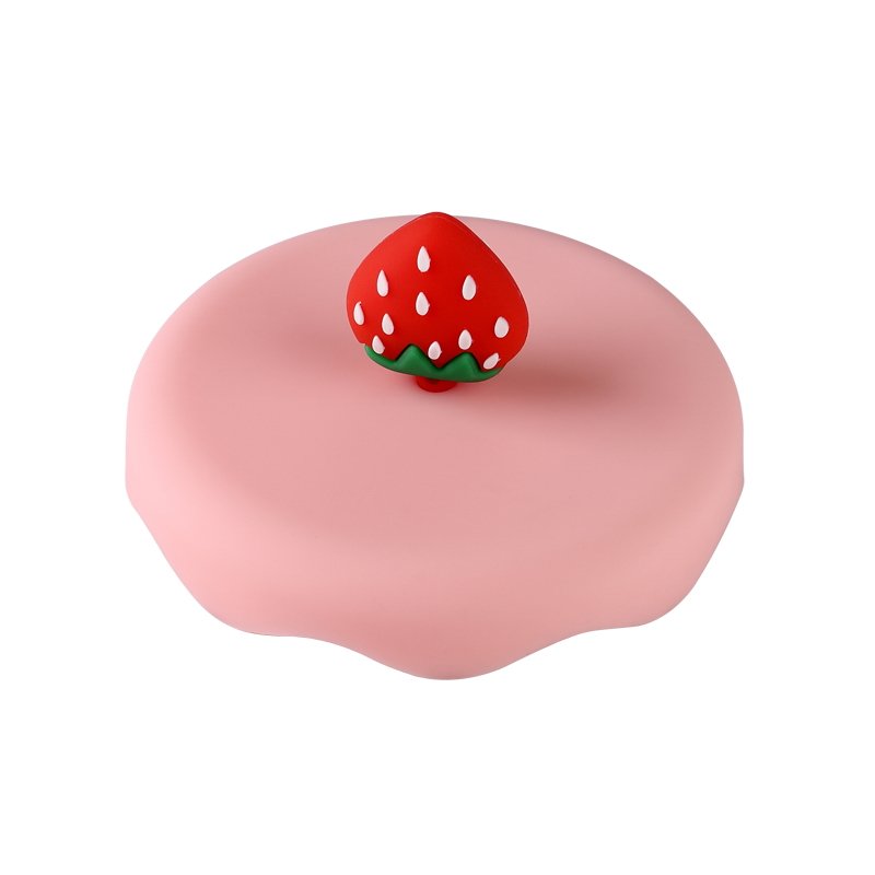Wholesale nordic christmas Tea Coffee Mug With strawberry logo and silicone lid