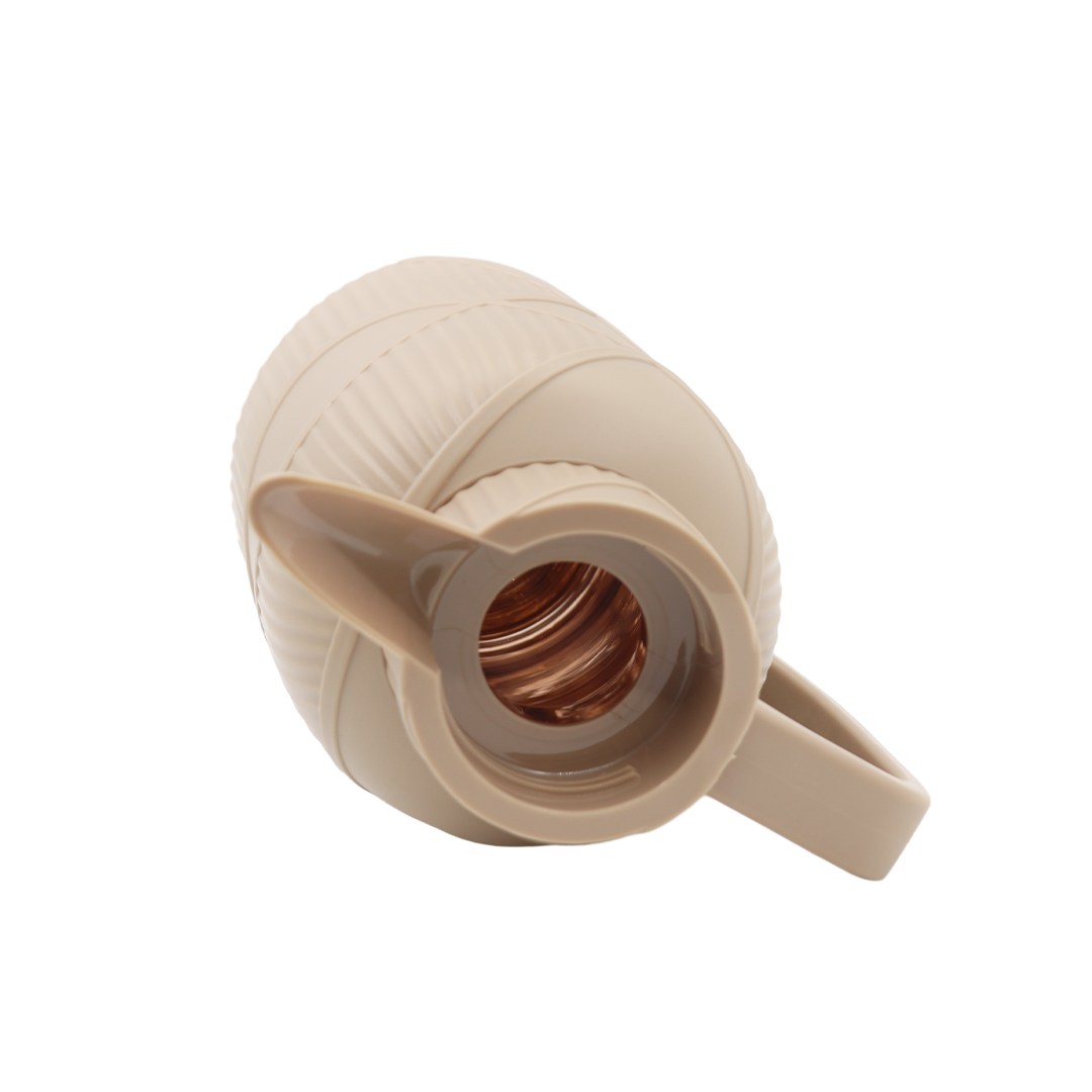 New arrival 1.0 L Coffee Tea Pot High Quality Plastic Vacuum Flask Insulated Jugs Thermos
