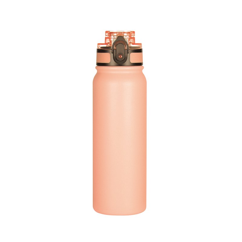 600ml Wide Mouth / Straw Lid Double Wall Sports Insulated Stainless Steel Water Bottle