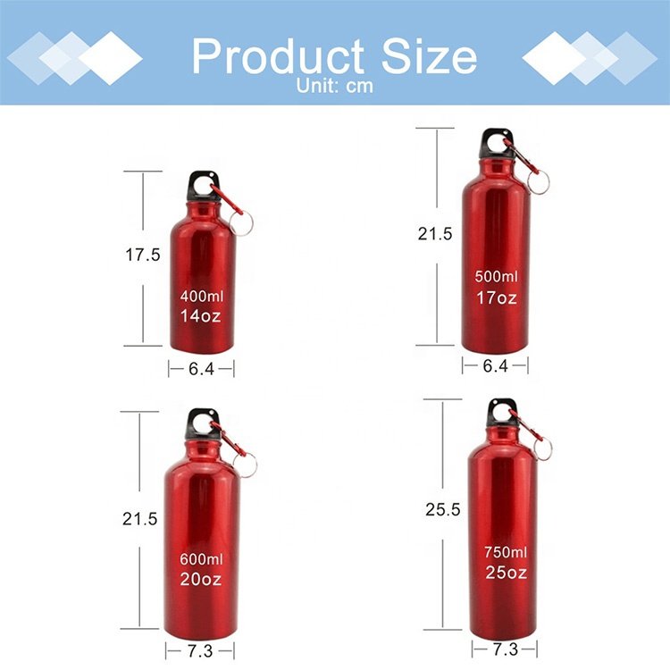 Customized Cheap Promotion Water Bottle with Company Logo Outdoor Sport Aluminium Or Stainless Steel Water Bottle for Promotion