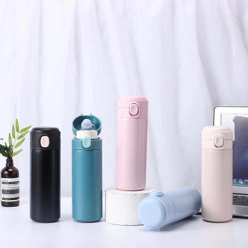 Wholesale Vacuum Cup Custom Wide Mouth Thermos Water Bottle Stainless Steel Double Wall Vacuum Flask Insulated Water Bottle