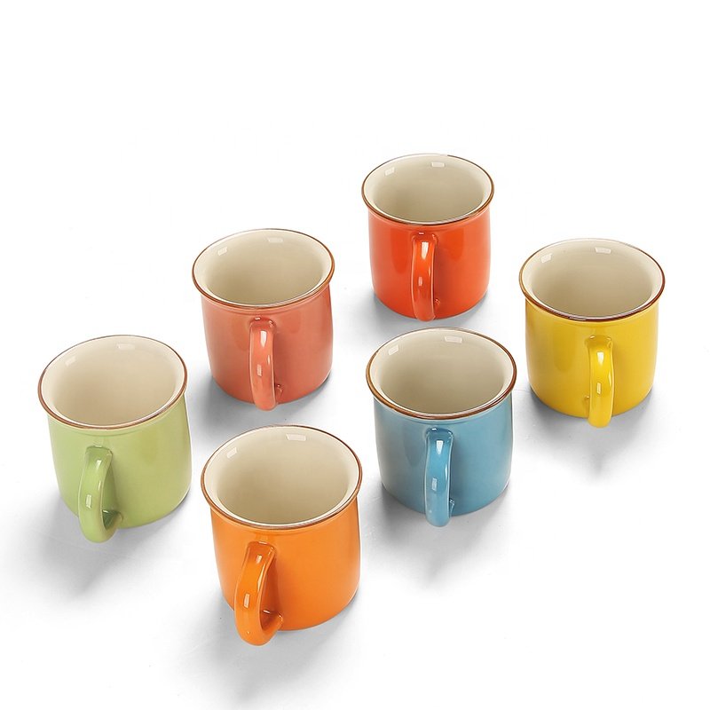 White Ceramic mug ceramic cup porcelain coffee mug milk cup