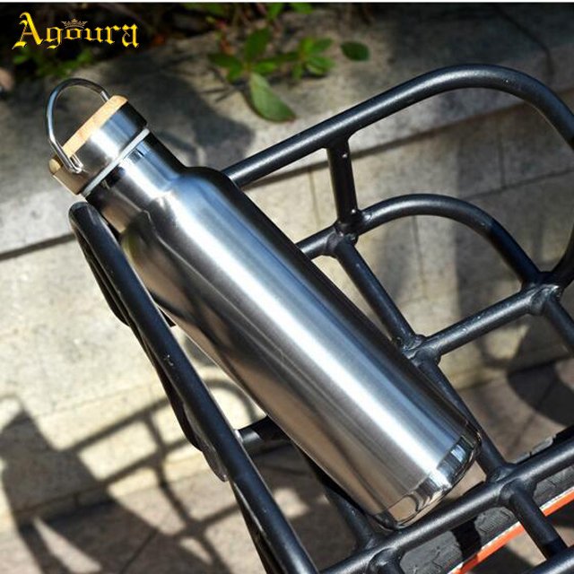 Double Wall 304 stainless steel Hot & Cold outdoor vacuum flask drinking 304 stainless steel Water Bottle