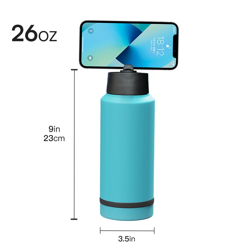 12 oz /18 oz /24 oz /32 oz /40 oz stainless steel Insulated Water Bottles Double Walled vacuum flask with Magnet Lids