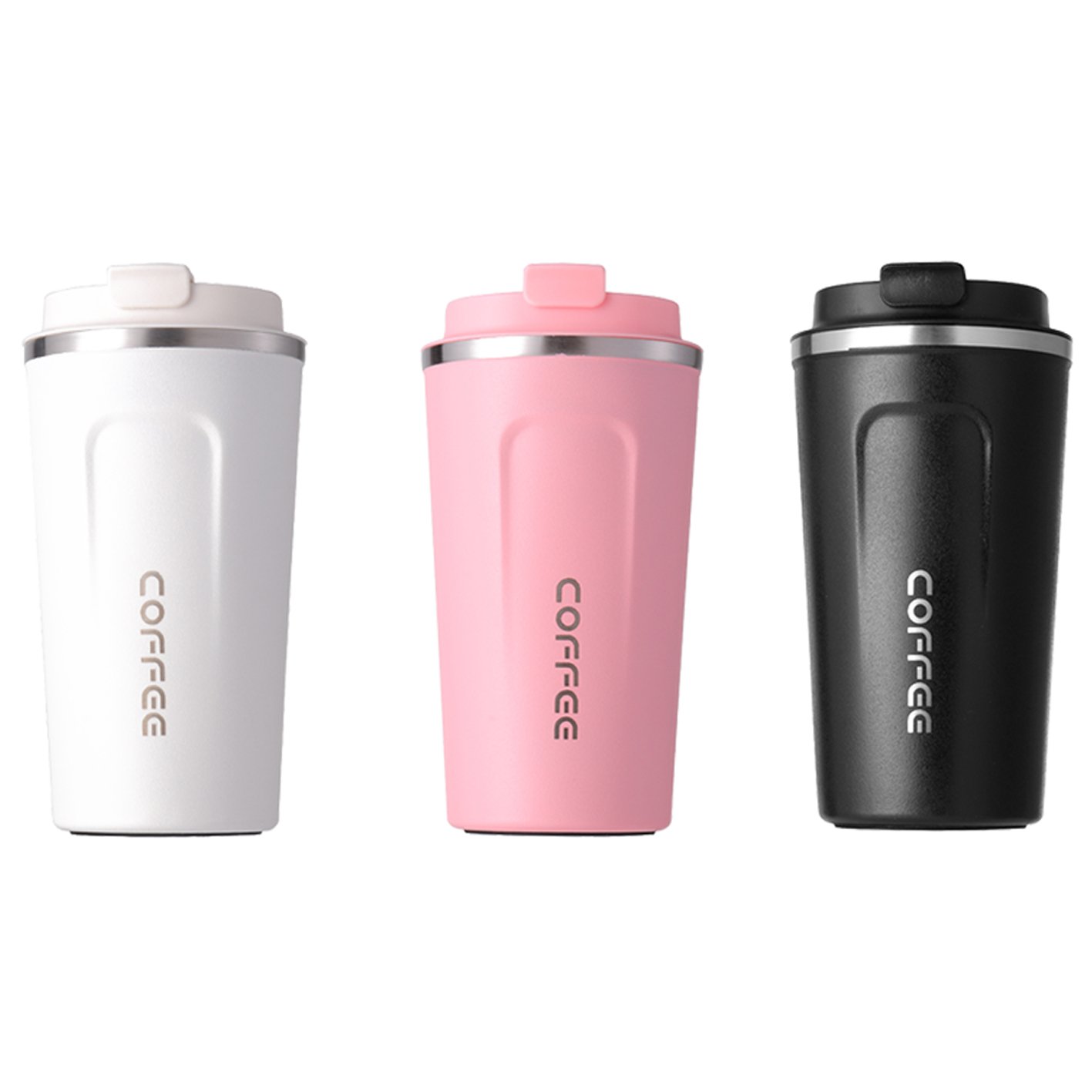 510ml 380ml smart touch tumbler stainless steel double wall vacuum insulated thermal coffee mug smart with display lid