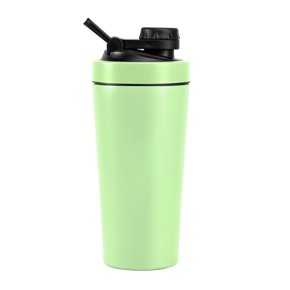 Protein Shaker Single Wall Stainless Steel Insulated Metal Gym Custom Printing Water bottle