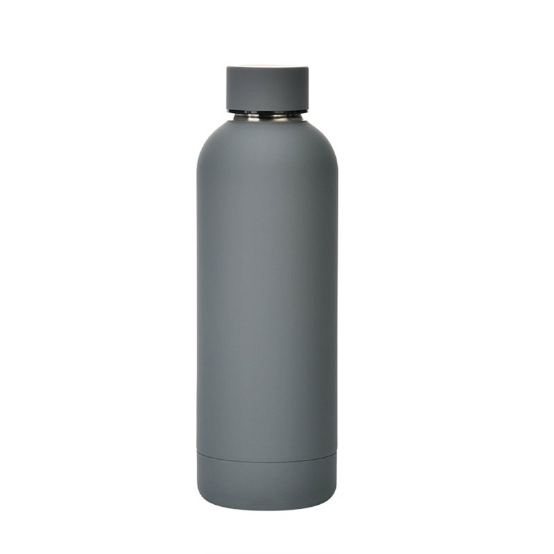 Double Wall Thermal Vacuum Flask Insulated Outdoor Sports Drink Cola Shaped 18/8 Stainless Steel Water Bottles with Custom Logo