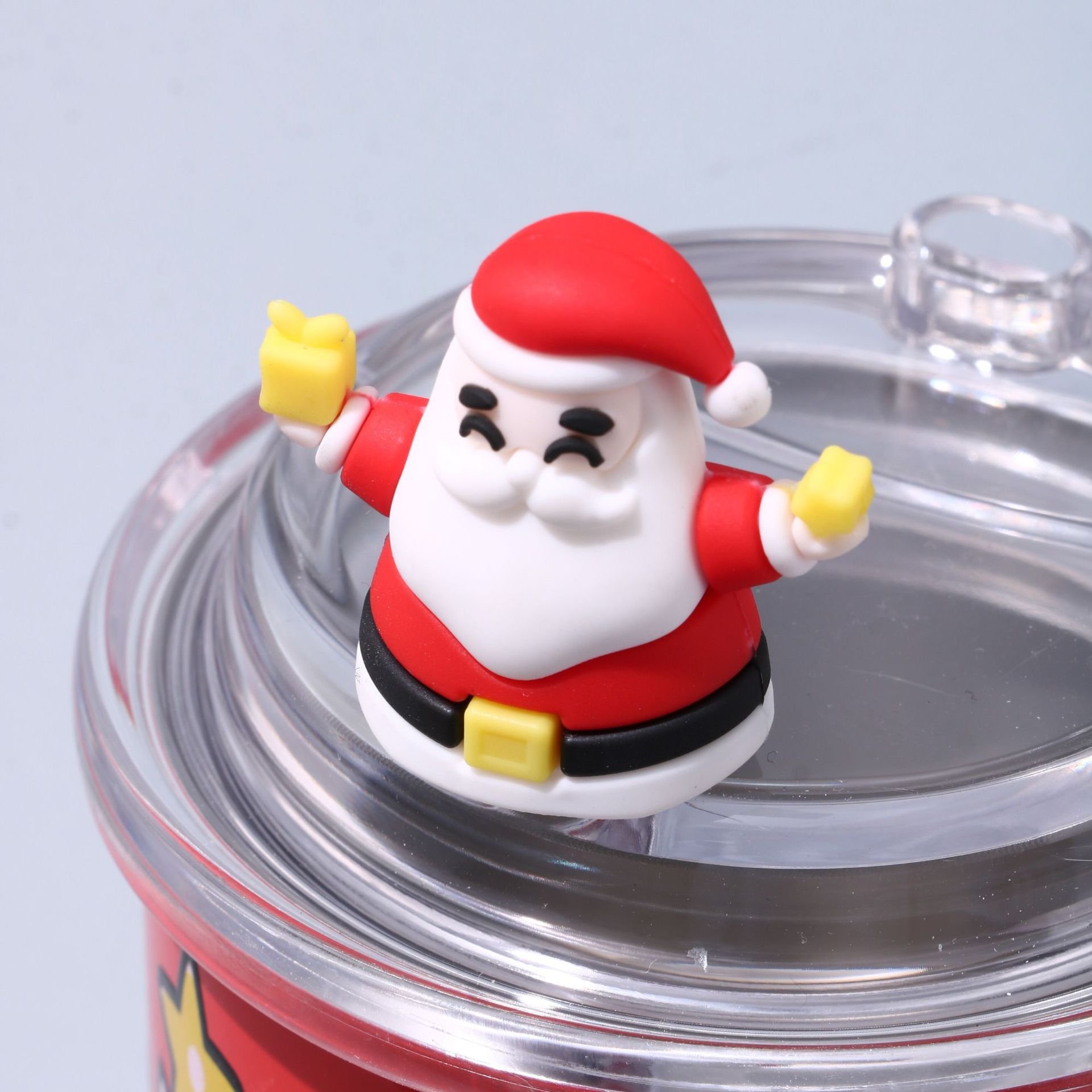 2024 New Creative Cartoon Cute Christmas Gift Mug Stainless Steel Vacuum Mug