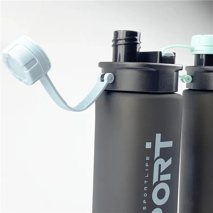 Wholesale Custom Logo 22oz Leakproof BPA Free Fitness Sports Plastic Water Bottle customize logo and color