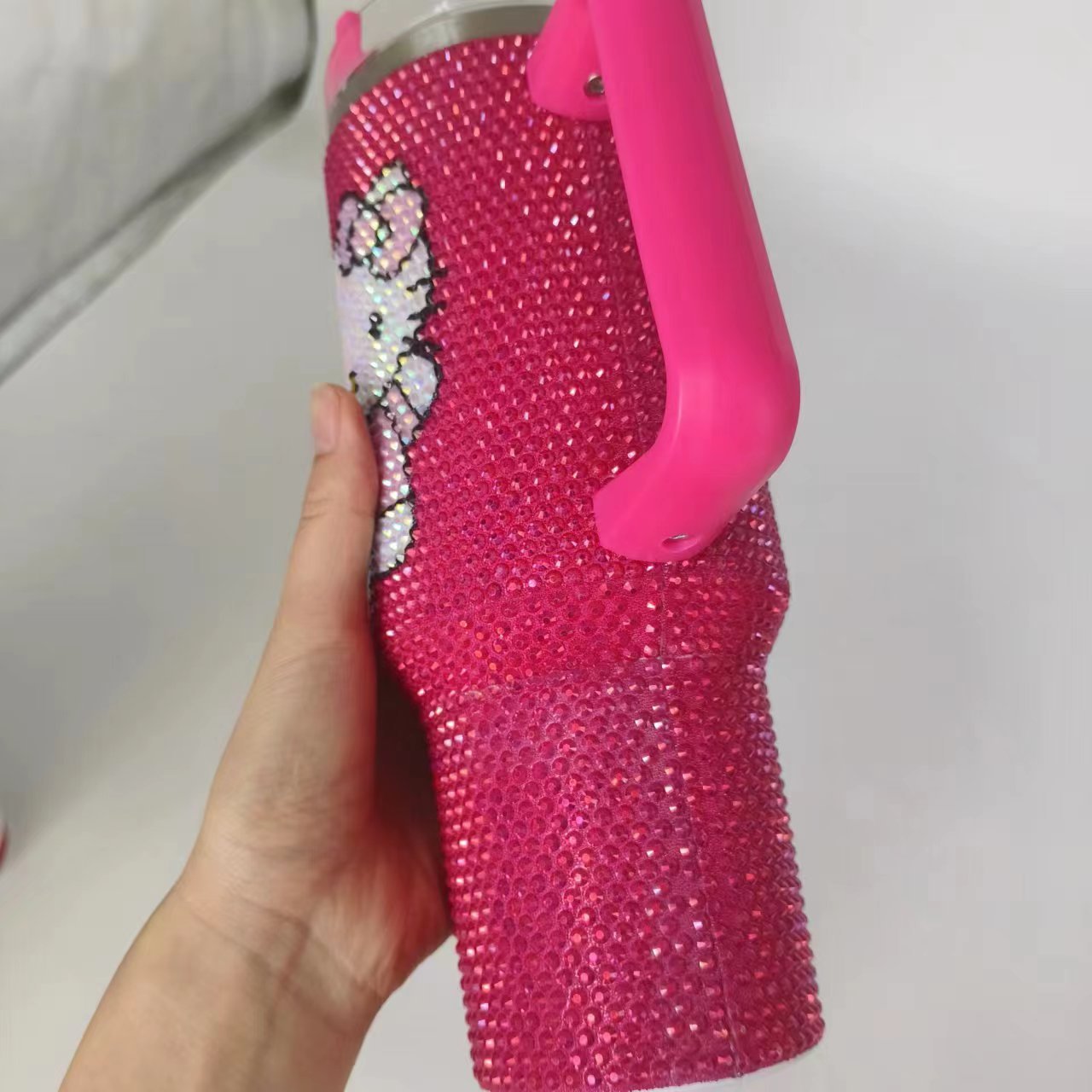 Hot Selling New Wholesale Cartoon Thermos Cup 40 oz Hot Brick Stainless Steel Double Layer Large Capacity Customizable Car Cup