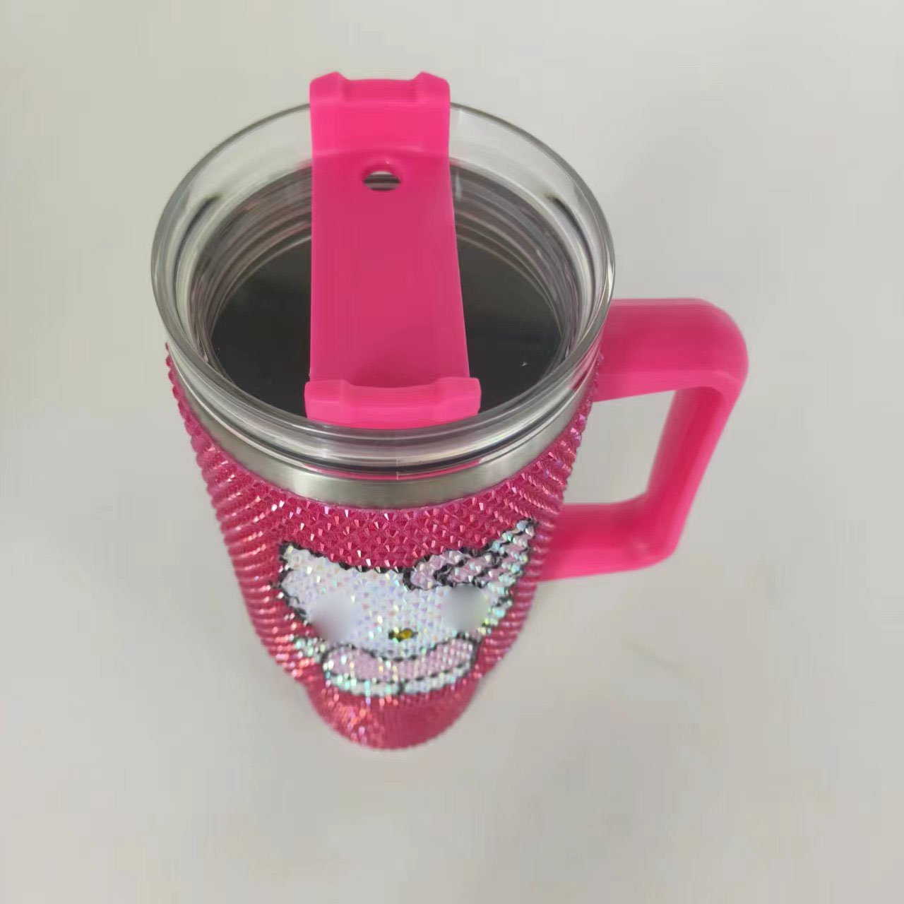 Hot Selling New Wholesale Cartoon Thermos Cup 40 oz Hot Brick Stainless Steel Double Layer Large Capacity Customizable Car Cup