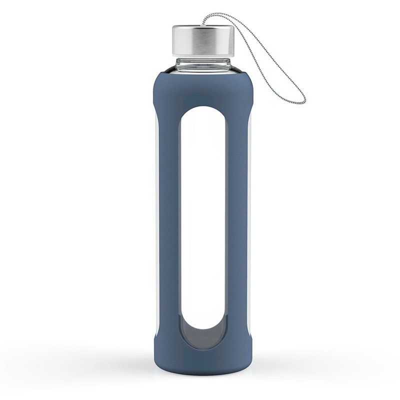 hot sale glass 1 liter mineral water bottle