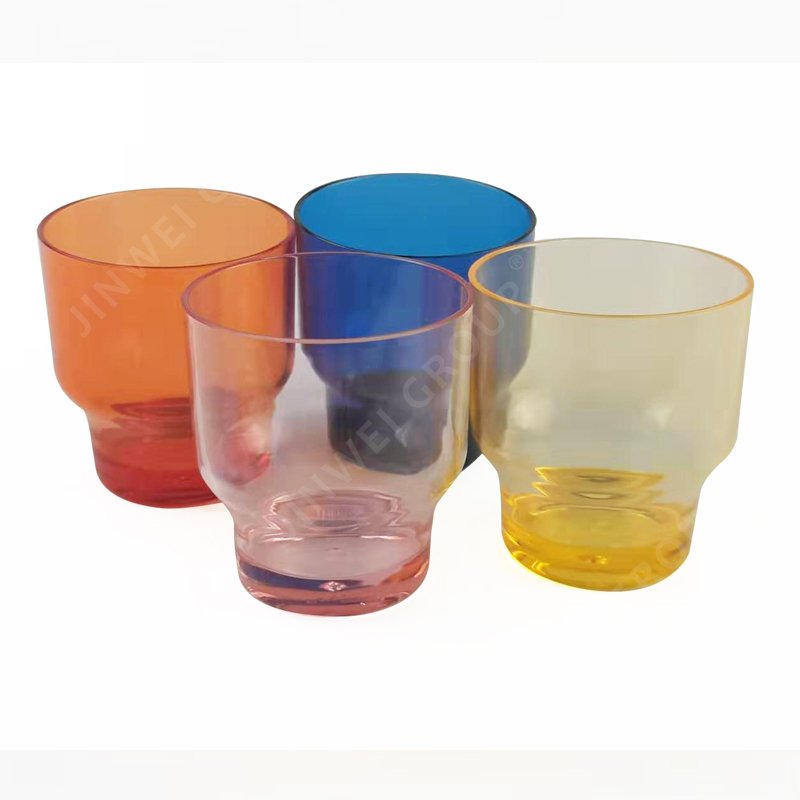 high quality double cup tumbler bottle customized plastic travel coffee mug