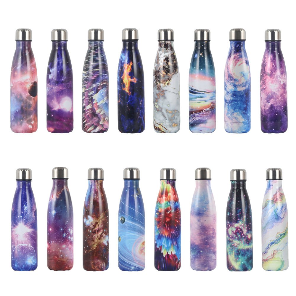2023 newest model rubber paint 500ml stainless steel long-lasting insulated thermal water bottles