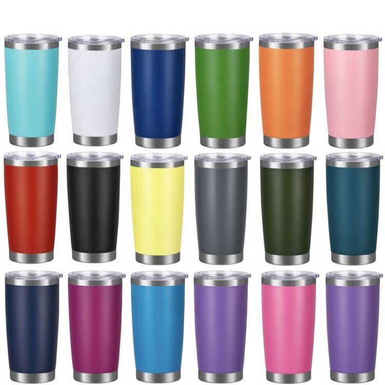 Water bottle with straw 304 stainless steel tumbler cups vacuum insulated travel tumblers mug with straw and lid