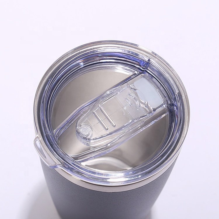 Water bottle with straw 304 stainless steel tumbler cups vacuum insulated travel tumblers mug with straw and lid