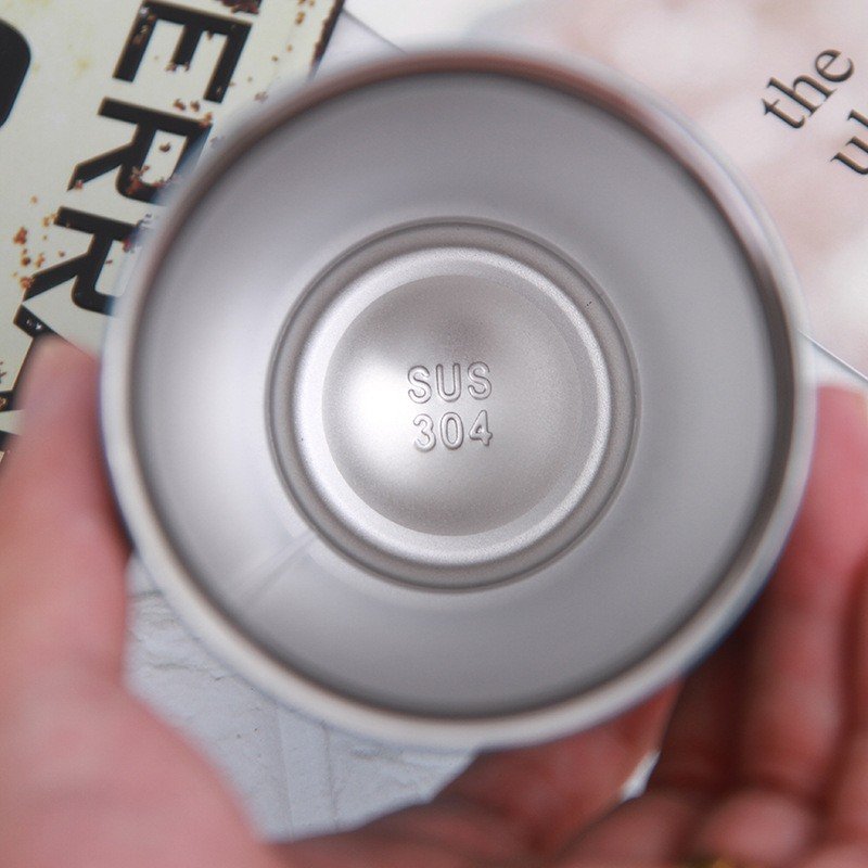 304 double wall stainless steel straw cup big brand the same classic vacuum ice cup cold beer