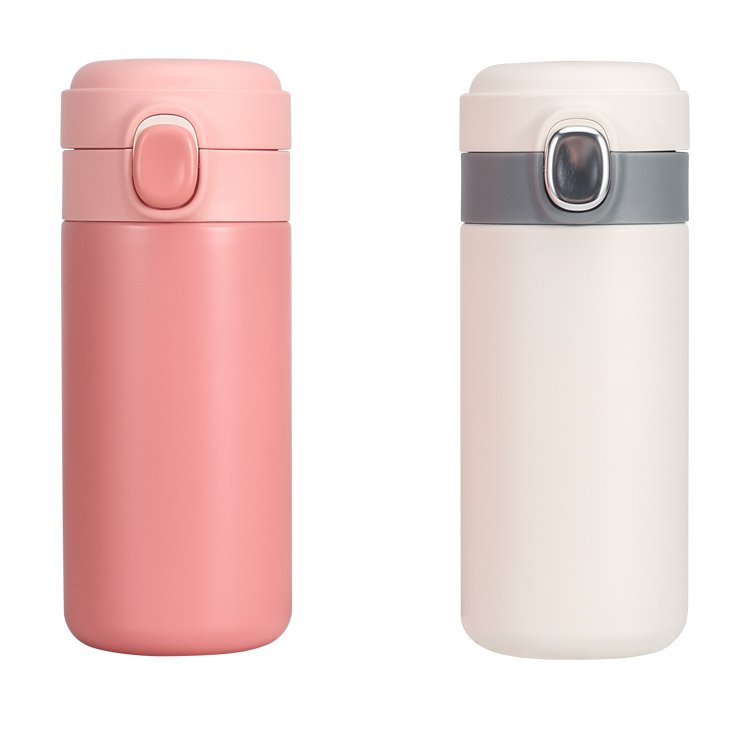FACTORY PRICE 320ml custom logo portable thermos stainless steel double wall vacuum flask insulated water bottle for kids