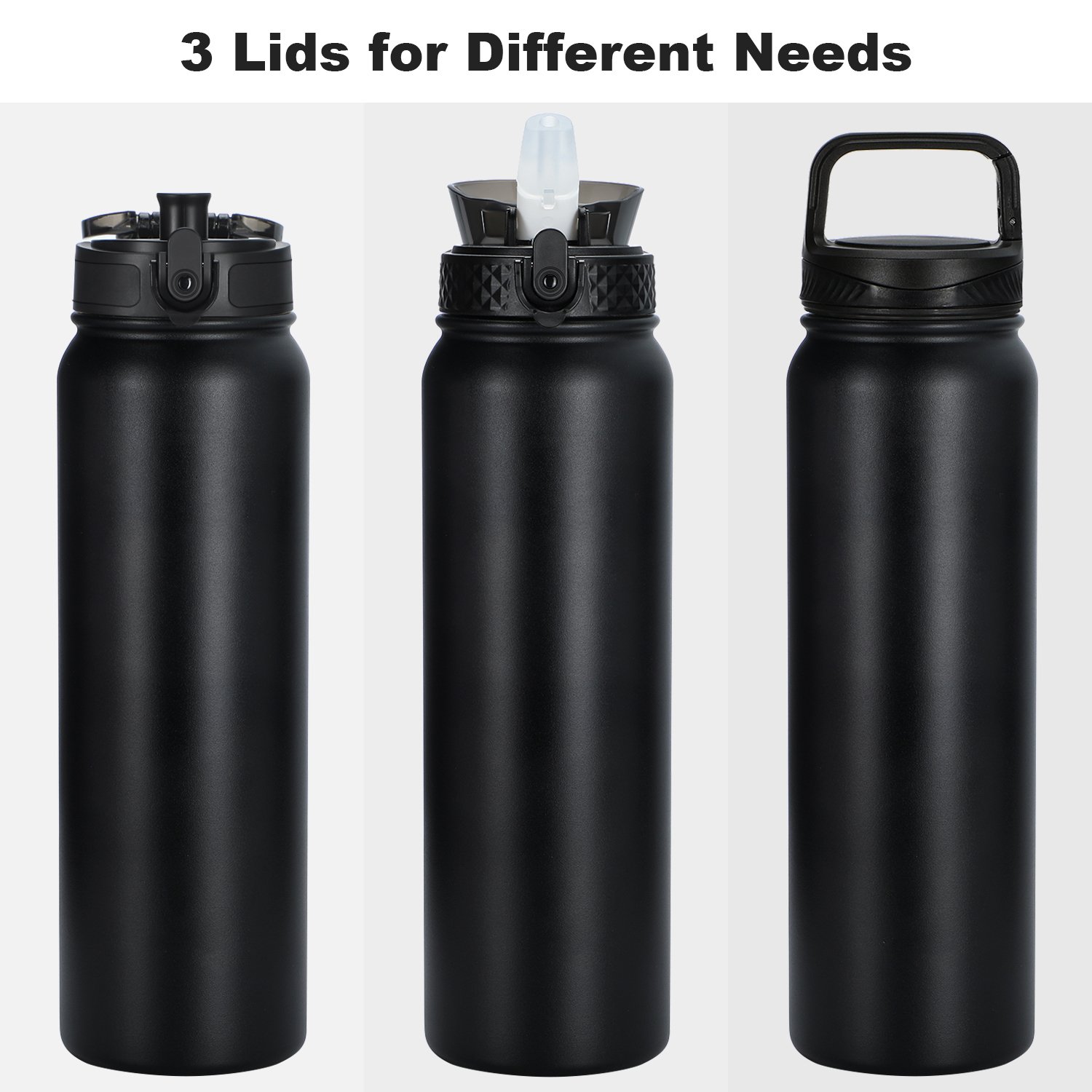 32oz Double Wall Stainless Steel Tumbler Thermos Portable Vacuum Flask Water Bottle For Sports With Custom Logo