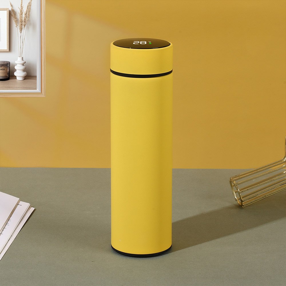Smart LED Temperature Display Metal Insulation Water Bottle Cup Stainless Steel Intelligent Vacuum Flask