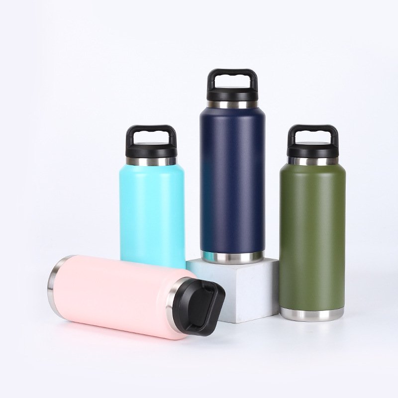 Hot Sale 26oz Double Wall Stainless Steel Insulated Wide Mouth Thermos Bottle Vacuum Flask Thermoses Tumbler Water Bottle